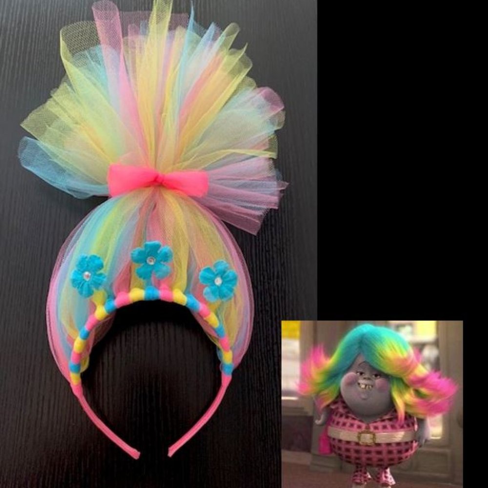Troll Inspired Headband